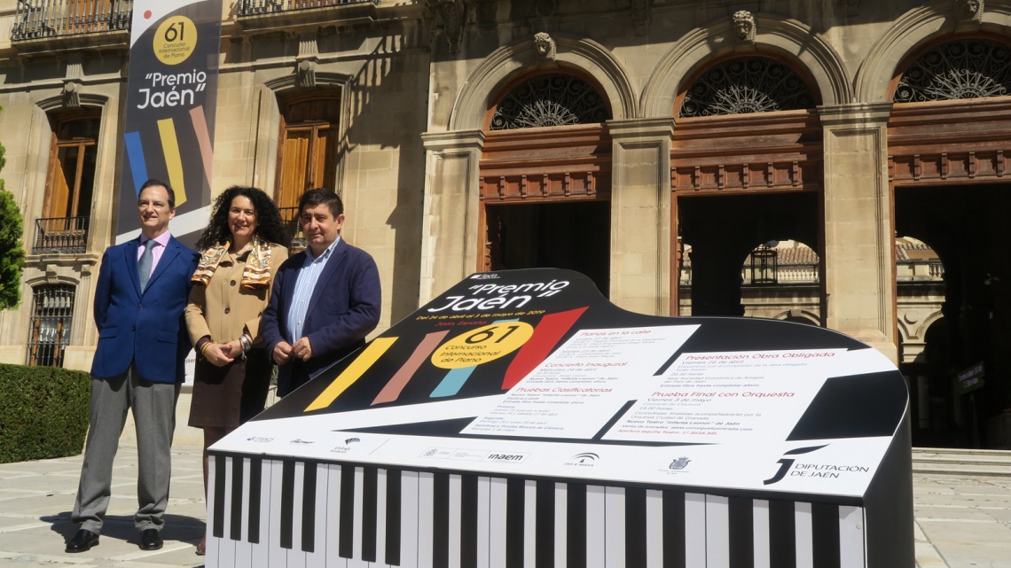 Un total de 42 pianistas de 16 países se inscriben para participar en el 61º Premio “Jaén” de Piano de la Diputación
