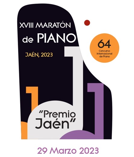 Cartel Maratón de Piano