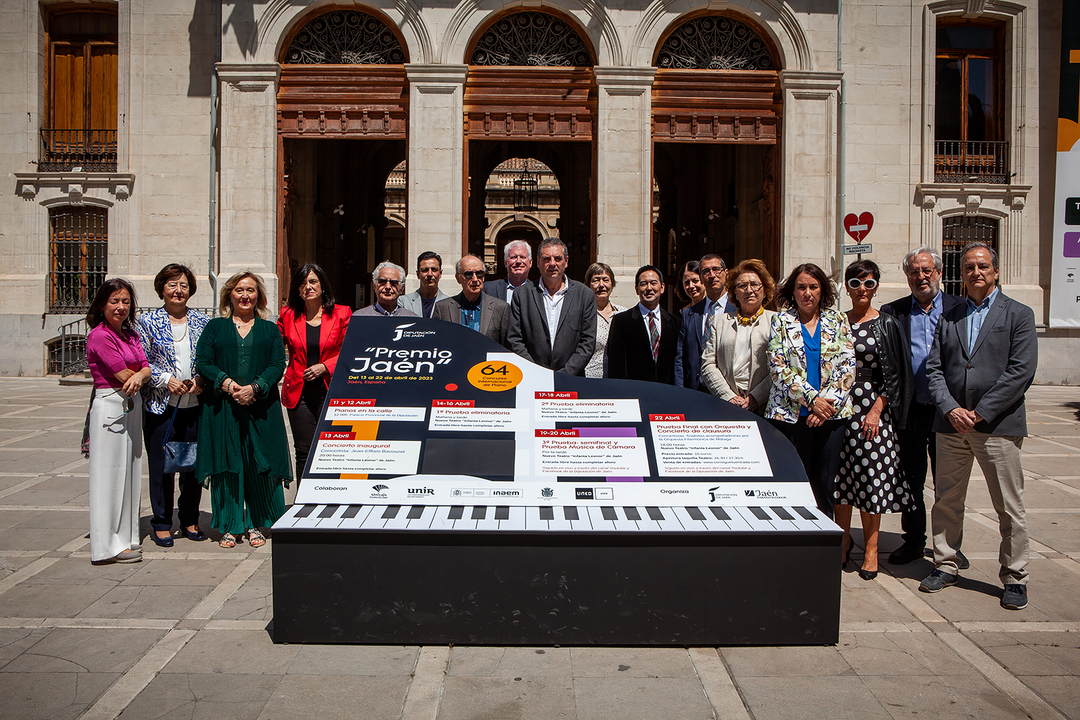 Recepción de la Diputación Provincial a los miembros del jurado y al Consejo Asesor del Premio Jaén de Piano 01