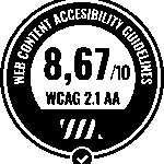 Nota sello accesibilidad: 8,67